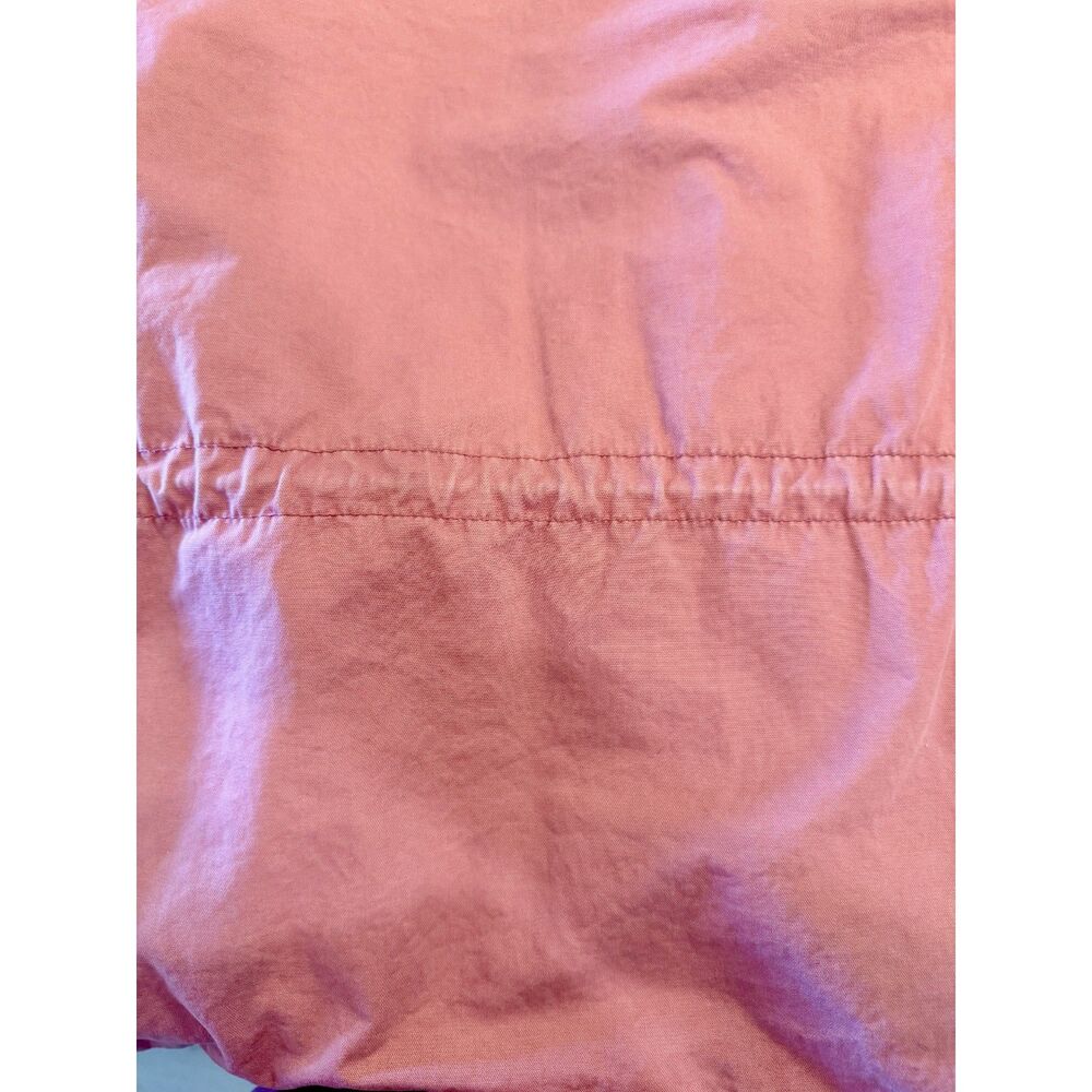 Old Navy Dusty Rose Pink Lightweight Drawstring-Waist Utility Safari Jacket XL - Picture 8 of 10